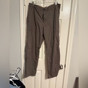 Mens chaps Ralph Lauren cargo pants w-36 / L -30 UEC- light green color